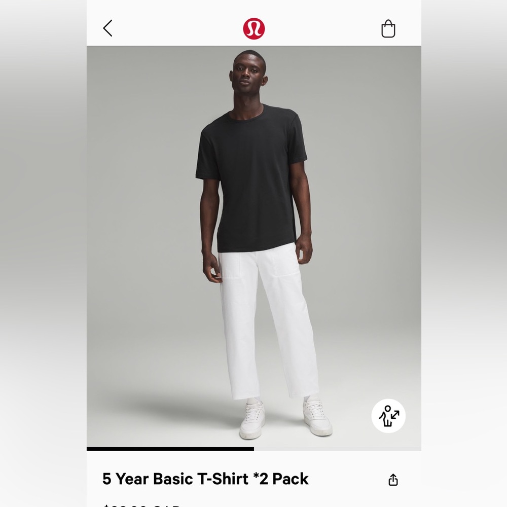 Heathered grey 5 year basic TShirt